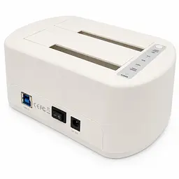 Док-станція клонувальник Maiwo для двох SSD/HDD 2.5/3.5" SATA USB 3.0 + SD/CF (K3082CR 6439) Біла - мініатюра 5