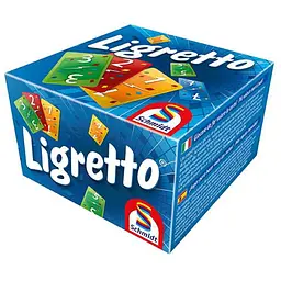 Настільна гра Schmidt Spiele Лігретто синій (Ligretto Blue international) (укр. правила) (IMS0048)