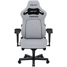 Крісло ігрове Anda Seat Kaiser 4 Grey Fabric Size L (AD12YDDC-L-20-G-CF) - мініатюра 2