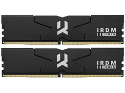 Модуль пам`ятi GOODRAM IRDM 64 GB (2х32GB) DDR5 6000 MHz Black (IR-6000D564L30/64GDC) - мініатюра 1