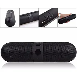 Портативна колонка XPRO B6/F6 5Вт USB AUX FM Bluetooth чорна (B6F6) - мініатюра 2