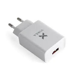 Зарядний пристрій Vinga QC3.0 Quick Wall Charger 1xUSB 18W Max (VWCQAW) - мініатюра 2