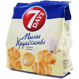 Круасан 7 Days Міні Ваніль, 185 г (662712) - мініатюра 2