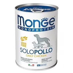 Паштет Monge Dog Solo з куркою для собак усіх порід 150 гр - мініатюра 2