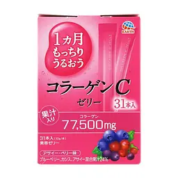Колагенове желе EARTH CHEMICAL Collagen C Jelly з вітаміном С (лісові ягоди) 31 стік
