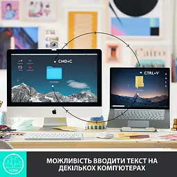 Клавіатура Logitech MX Keys Mini Wireless Graphite (920-010498) - мініатюра 5