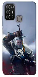 TPU чехол Demsky The witcher gerald для ZTE Blade A52