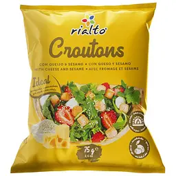 Крутони Rialto з сиром та сезамом 75 г
