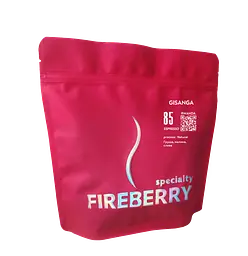 Rwanda Gisanga Natural FIREBERRY кава мелена specialty 0.25 кг