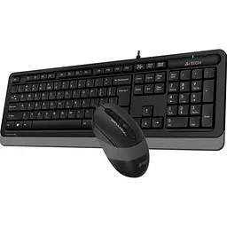 Комплект (клавіатура + миша) A4Tech Fstyler F1010 Black/Grey (1147539) [107932] - мініатюра 4
