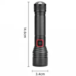 Тактичний ручний ліхтар BL на акумуляторі з Zoom Arexes BL-P02-P50 - мініатюра 4