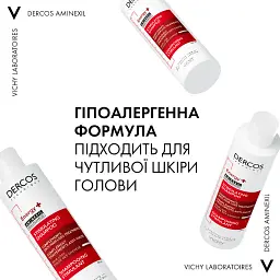 Тонізуючий шампунь Vichy Dercos Energy+ для боротьби з випадінням волосся 400 мл - мініатюра 3