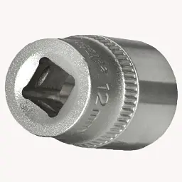 Насадка шестигранна коротка 1/4" 12мм CrV ULTRA (6060122) - мініатюра 7