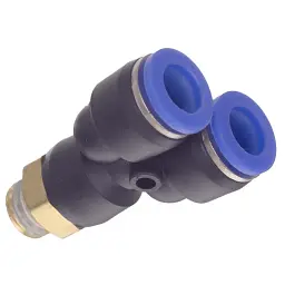 Штуцер цанговий (Y-подібний) Ø10 мм МТ 1/4" SIGMA (7027851) - мініатюра 6
