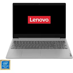 Ноутбук LENOVO IdeaPad 3 15IML05,Pentium 6405U 24GHz,HD,8GB,256GB,UHD,DOS