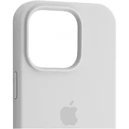 Чохол Silicone Case для Apple iPhone 16 Pro White AA [115039] - мініатюра 3