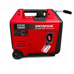 Генератор іверторний Honda EU45i-SE (4-4.5 кВт) з колесами, ручкою, валіза бензиновий