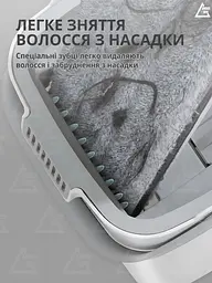 Комплект для домашнього прибирання легка швабра лентяйка, що обертається на 360°, зі складною ручкою та відром для віджимання 6л - мініатюра 6