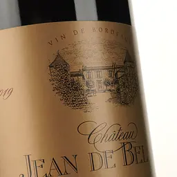 Вино Chateau Jean De Bel Air 2019 червоне сухе 0.75 л - мініатюра 4