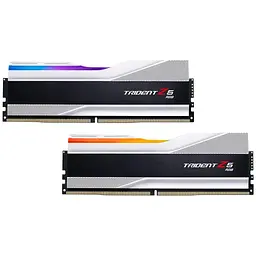 Модуль пам`ятi DDR5 2x16GB/8000 G.Skill Trident Z5 RGB Silver (F5-8000J3848H16GX2-TZ5RS)