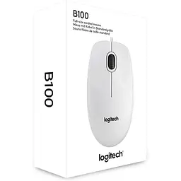 Миша провідна Logitech B100 Business (910-003360) біла - мініатюра 5