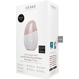Масажер для обличчя GESKE Cool & Warm Eye and Face Massager 7в1 Starlight (HB0293) [176778] - мініатюра 7