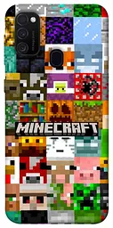 Чохол Demsky Minecraft collage для Samsung Galaxy M30s / M21