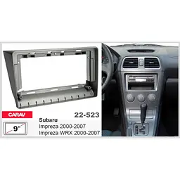 Перехідна рамка Subaru Impreza, Impreza WRX Carav 22-523 - мініатюра 5