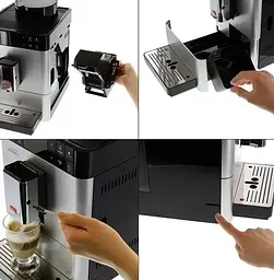 Кавомашина Melitta Caffeo Varianza CSP Stainless Steel (F58/0-100) [65476] - мініатюра 4
