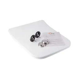 Сидіння для унітаза Qtap (Crow) з мікроліфтом Slim QT0599SC2170W, Білий - мініатюра 7