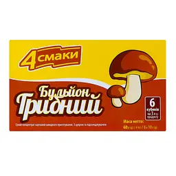 Бульйон 4 смаки Грибний 60 г (895026) - мініатюра 2