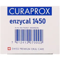 Зубна паста Curaprox Enzycal ферментна з підвищеним вмістом фтору 75 мл - мініатюра 4