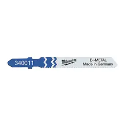 Полотна для лобзиків T118AF Bi-Metal MILWAUKEE, 55х1,2мм, (5шт), (універсальні) - мініатюра 3