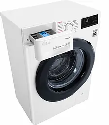 Пральна машина LG з фронтальним завантаженням F2J5HS9W, 7кг, 1200, A+++, Пар, глибина 45см, Дисплей, Інвертор, Білий (F2J5HS9W) - мініатюра 7