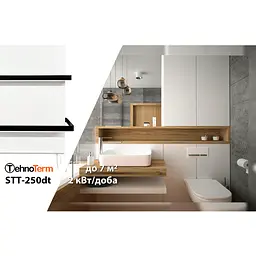 Рушникосушарка TehnoTerm STT-250dt з терморегулятором біла до 7 м², сушарка для рушників на 250 Вт - мініатюра 12