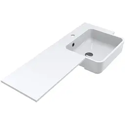 Умивальник Miraggio Fontana R глянсовий 0000520, Білий