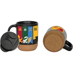 Кухоль керамічний Warner Bros. Harry Potter Gryffindor з кришкою та підставкою 340 мл чорний (55001784) - мініатюра 3