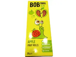 Цукерки Bob Snail Яблуко натуральні 30 г (4820162520231)