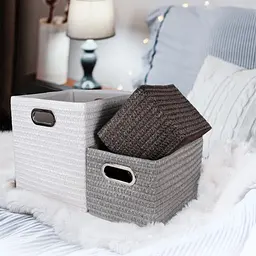 Короб для зберігання Handy Home 30х30х30 см білий (QR14F-L) - мініатюра 5