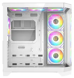 Корпус GameMax HYPE-A Tempered Glass White (HYPE-A White) Без БП - мініатюра 5