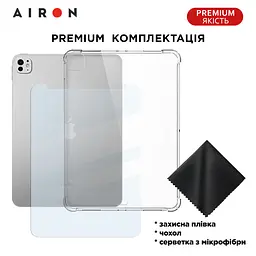 Защитный бампер AIRON Premium для iPad Pro 13 / Air 13 2024 прозрачный - мініатюра 4