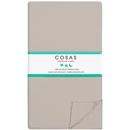 Простирадло Cosas полуторне 155х240 bronze, кварц (Ranfors_Quartz_155s)