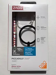 Оригінальний протиударний чохол Gear4 Santa Cruz MagSafe для iPhone 14 Pro Clear Black (702010123) - мініатюра 6