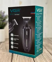 Машинка для стрижки VGR V-952 з аккумулятором та титановими лезами (41229-952_552) - мініатюра 8