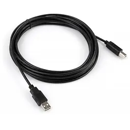 Кабель для принтера USB 2.0 AM/BM 5.0 m Vinga (VCPUSBAMBM5BK) - мініатюра 3