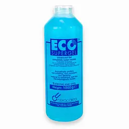 Гель для УЗД Eco Supergel блакитний 1000 г. Контактний гель