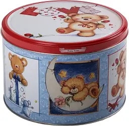 Печиво вершкове Jacobsens Bakery Teddy Bears Плюшеві Ведмедики в з/б 300 г - мініатюра 3