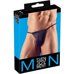 Сексуальні чоловічі стрінги Svenjoyment Men's Mini String S чорний