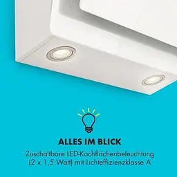 Витяжка Klarstein Aurica 60 600 м³/год (10032765) - мініатюра 5