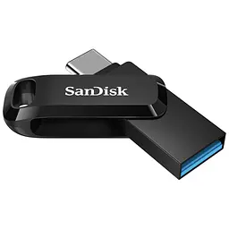 USB флеш накопичувач SanDisk 512GB Ultra Dual Go Black USB/Type-C (SDDDC3-512G-G46) - мініатюра 5